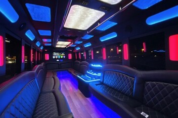 Honolulu Limousine Bus Interior