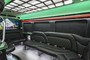 Honolulu Sprinter Party Bus Interior