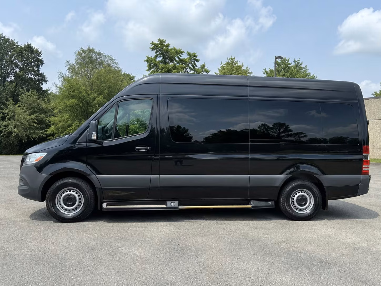 sprinter van with driver